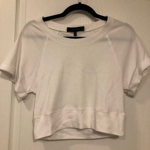Robert Rodriguez White Cropped Top